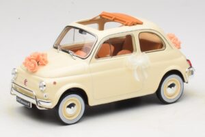 Fiat 500 L Elfenbein Wedding Gift Norev 1:18 187780 Metall