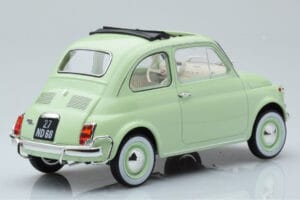 Fiat 500 L Hellgrün Norev 1:18 187773 Metall – Bild 2 von 6