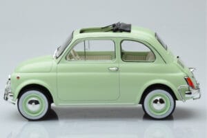Fiat 500 L Hellgrün Norev 1:18 187773 Metall – Bild 3 von 6
