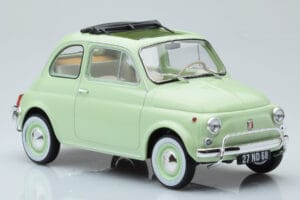 Fiat 500 L Hellgrün Norev 1:18 187773 Metall – Bild 4 von 6
