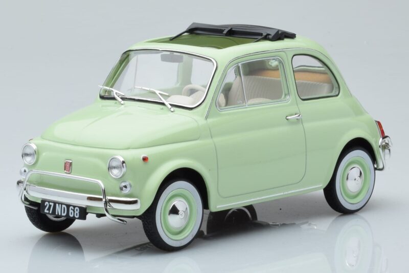 Fiat 500 L Hellgrün Norev 1:18 187773 Metall