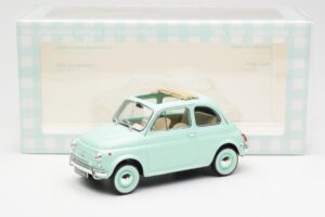 Fiat 500L Pastel Blau Norev 1:18 187777 Metall – Bild 6 von 6