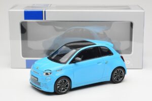 Abarth 500e Blau IXO 1:18 MCG18499 Metall – Bild 6 von 6