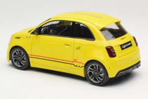 Abarth 500e Gelb IXO 1:18 MCG18498 Metall – Bild 5 von 6