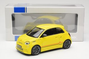 Abarth 500e Gelb IXO 1:18 MCG18498 Metall – Bild 6 von 6