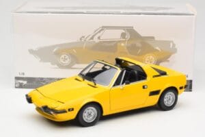 Fiat X1/9 Gelb Minichamps 1:18 100121664 Metall – Bild 8 von 8