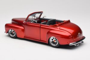 Ford Cabriolet Red Metallic Road Signature 1:18 30028 Metall – Bild 7 von 8