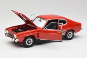 Ford Capri Mk1 1700 GT Rot Minichamps 1:18 180089001 Metall – Bild 2 von 8