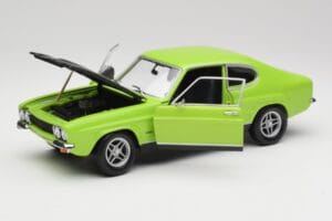 Ford Capri Mk1 RS 2600 Grün & Schwarz Minichamps 1:18 150089075 Metall – Bild 2 von 8