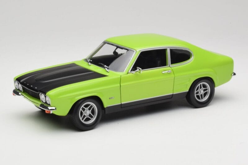 Ford Capri Mk1 RS 2600 Grün & Schwarz Minichamps 1:18 150089075 Metall