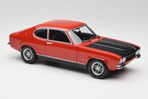 Ford Capri Mk1 RS 2600 Rot & Schwarz Minichamps 1:18 150089076 Metall – Bild 6 von 8