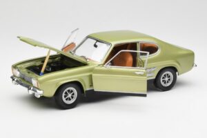 Ford Capri Mk1 Hellgrün Metallic Minichamps 1:18 18008900 Metall – Bild 2 von 8