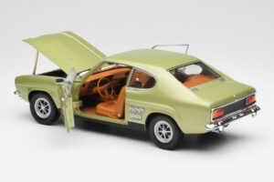 Ford Capri Mk1 Hellgrün Metallic Minichamps 1:18 18008900 Metall – Bild 5 von 8