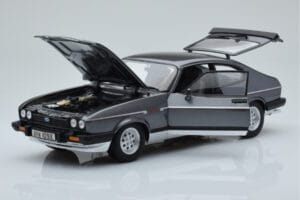 Ford Capri Mk3 2.8 Injection RHD Graphit Grau Norev 1:18 182725 Metall – Bild 2 von 8