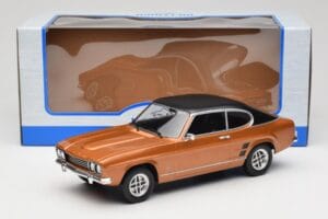 Ford Capri Mk1 GXL Brown Metallic MCG 1:18 MCG18537 Metall – Bild 6 von 6