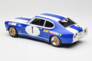 Ford Capri Mk1 RS 2600 #1 D. Glemser Ford Deutschland Winner Brno ETCC 1972 Minichamps 1:18 155728501 Metall – Bild 5 von 6