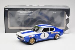 Ford Capri Mk1 RS 2600 #1 D. Glemser Ford Deutschland Winner Brno ETCC 1972 Minichamps 1:18 155728501 Metall – Bild 6 von 6