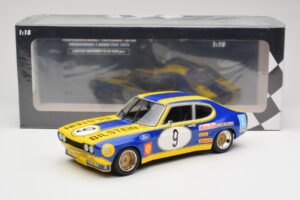 Ford Capri Mk1 RS 2600 #9 K. Fritzinger / H. Heyer Team Europa Möbel 6 Hours of Nürburgring ETCC 1973 Minichamps 1:18 1557385 – Bild 6 von 6