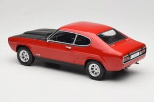 Ford Capri Mk1 RS 2600 Rot mit Schwarzer Haube MCG 1:18 MCG18538 Metall – Bild 5 von 6