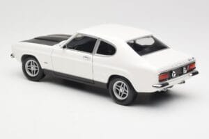 Ford Capri Mk1 RS 2600 Weiss Schwarz Minichamps 1:18 150089078 Metall – Bild 7 von 8
