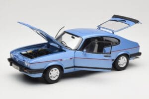 Ford Capri Mk3 2.8 Injection Paris Blue Norev 1:18 182764 Metall – Bild 2 von 8