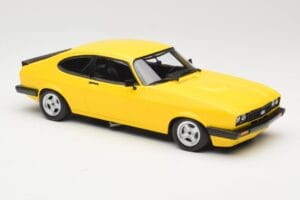 Ford Capri Mk3 3.0 Gelb Minichamps 1:18 155788601 Metall – Bild 4 von 6