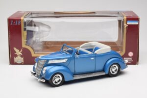Ford Cabriolet Blau Road Signature 1:18 92238 Metall – Bild 8 von 8