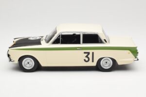 Ford Cortina Lotus #31 J. Ickx / G. Staepelaere Marathon de la Route 1966 MCG 1:18 MCG18436R Metall – Bild 3 von 6