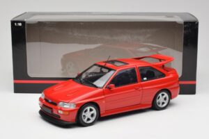Ford Escort RS Cosworth Radiant Rot Minichamps 1:18 150089021 Metall – Bild 8 von 8