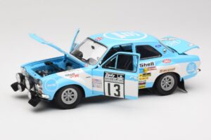 Ford Escort RS1600 #13 T. Makinen RAC Rally Winner 1973 Minichamps 1:18 100738113 Metall – Bild 2 von 8