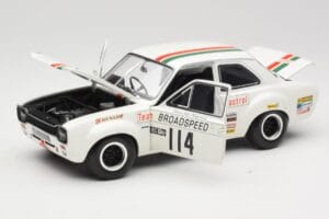 Ford Escort RS1600 #114 J. Fitzpatrick Team Broadspeed Castrol Race of Champions 1971 Minichamps 1:18 100718114 Metall – Bild 2 von 8