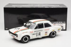 Ford Escort RS1600 #114 J. Fitzpatrick Team Broadspeed Castrol Race of Champions 1971 Minichamps 1:18 100718114 Metall – Bild 8 von 8