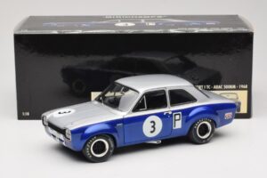 Ford Escort Mk1 Twin Cam #3 ADAC 500 km Nurburgring ETCC 1968 Minichamps 1:18 100688193 Metall – Bild 8 von 8