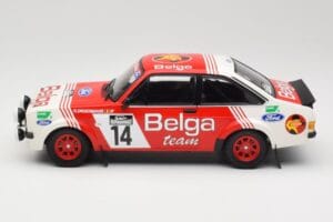 Ford Escort Mk2 RS 1800 #14 Droogmans / Joosten Belga 3rd Place Lotto Haspengouw Rally 1983 Minichamps 1:18 155838714 Metall – Bild 3 von 6