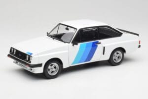 Ford Escort Mk2 RS 2000 X-Pack Diamond Weiss & Blau Decor MCG 1:18 MCG18351 Metall