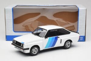 Ford Escort Mk2 RS 2000 X-Pack Diamond Weiss & Blau Decor MCG 1:18 MCG18351 Metall – Bild 6 von 6