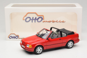 Ford Escort Mk4 XR3i Cabriolet Flamenco Red Otto 1:18 OT1254 Resin – Bild 6 von 6