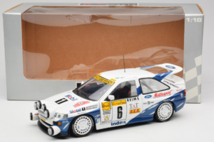 Ford Escort RS Cosworth Mobil 1 #6 F. Delecour / D. Grataloup Rally Monte Carlo Night Version Winner 1994 UT Models 1:18 3945 – Bild 8 von 8