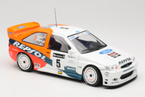 Ford Escort RS Cosworth Repsol #5 C. Sainz / L. Moya RAC Rally 1997 UT Models 1:18 39750 Metall – Bild 6 von 8