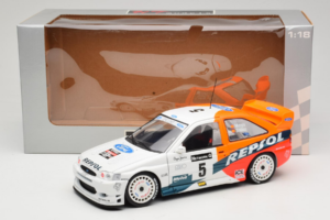 Ford Escort RS Cosworth Repsol #5 C. Sainz / L. Moya RAC Rally 1997 UT Models 1:18 39750 Metall – Bild 8 von 8
