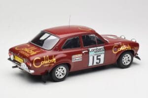 Ford Escort RS 1600 Mk1 #15 M. Alen / I. Kivimäki RAC Rally 1974 IXO 1:18 18RMC047B Metall – Bild 2 von 6