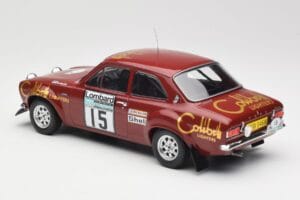 Ford Escort RS 1600 Mk1 #15 M. Alen / I. Kivimäki RAC Rally 1974 IXO 1:18 18RMC047B Metall – Bild 5 von 6