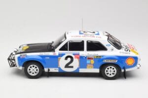 Ford Escort RS 1600 Mk1 #2 R. Clark / J. Porter Safari Rally 1973 IXO 1:18 18RMC075A Metall – Bild 3 von 6