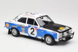 Ford Escort RS 1600 Mk1 #2 R. Clark / J. Porter Safari Rally 1973 IXO 1:18 18RMC075A Metall – Bild 4 von 6