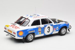 Ford Escort RS 1600 Mk1 #3 V. Preston Jr. / B. Smith Safari Rally 1973 IXO 1:18 18RMC075B Metall – Bild 2 von 6