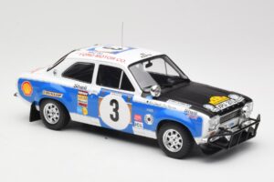 Ford Escort RS 1600 Mk1 #3 V. Preston Jr. / B. Smith Safari Rally 1973 IXO 1:18 18RMC075B Metall – Bild 4 von 6