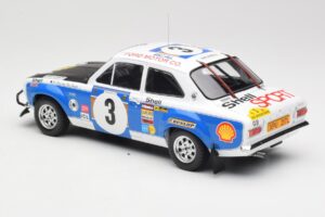 Ford Escort RS 1600 Mk1 #3 V. Preston Jr. / B. Smith Safari Rally 1973 IXO 1:18 18RMC075B Metall – Bild 5 von 6