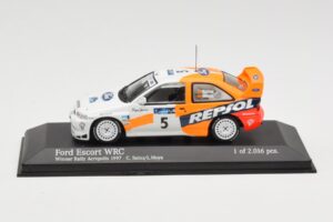 Ford Escort WRC #5 C. Sainz / L. Moya WRC 1997 Minichamps 1:43 430978705 Metall