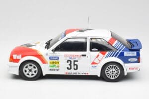 Ford Escort RS Turbo #35 AcD STH Hunsruck Rally 1985 MCG 1:18 MCG18422 Metall – Bild 3 von 6