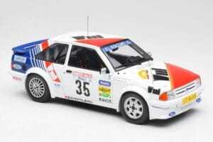 Ford Escort RS Turbo #35 AcD STH Hunsruck Rally 1985 MCG 1:18 MCG18422 Metall – Bild 4 von 6